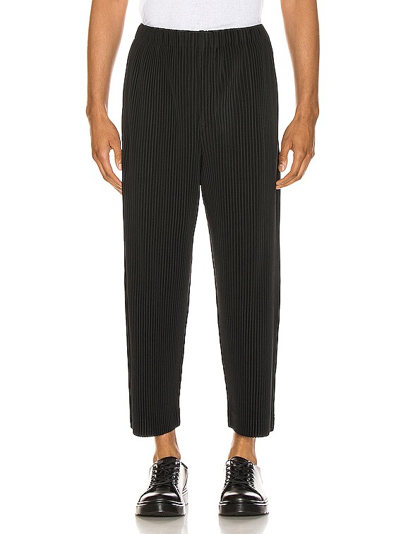 Homme Plisse Issey Miyake Tailored Pants in Black | FWRD