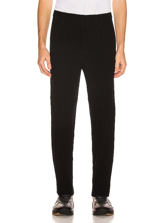 Tuxedo Pleats Tapered Pant