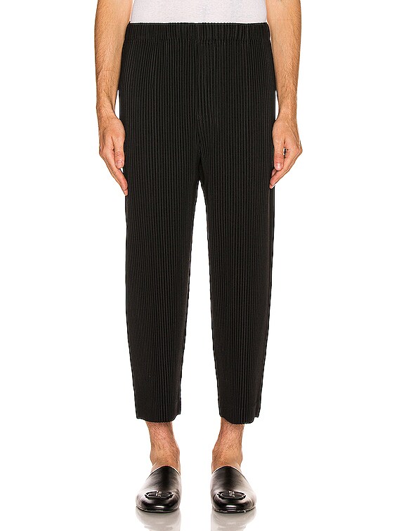 Homme Plisse Issey Miyake BASICS Pleated Trousers | Liberty