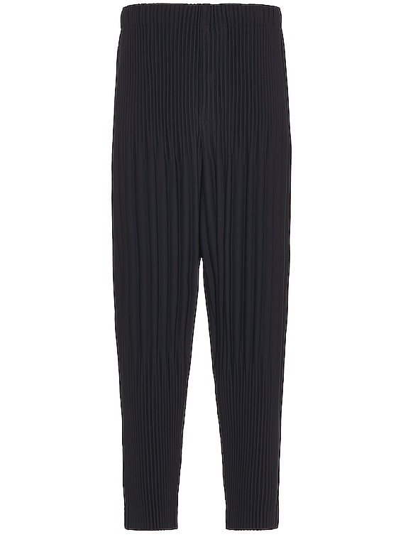 Homme Plisse Issey Miyake Basics Relaxed Pant in Navy | FWRD