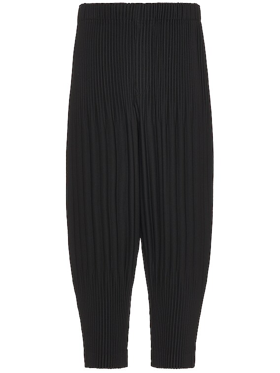 Homme Plisse Issey Miyake Basics Relaxed Pant in Black | FWRD