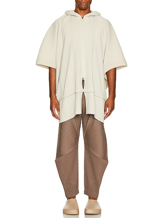 Homme Plisse Issey Miyake パンツ - Alpaca Brown | FWRD