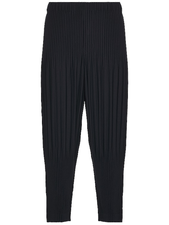 Homme Plisse Issey Miyake Basics Relaxed Pant in Navy | FWRD