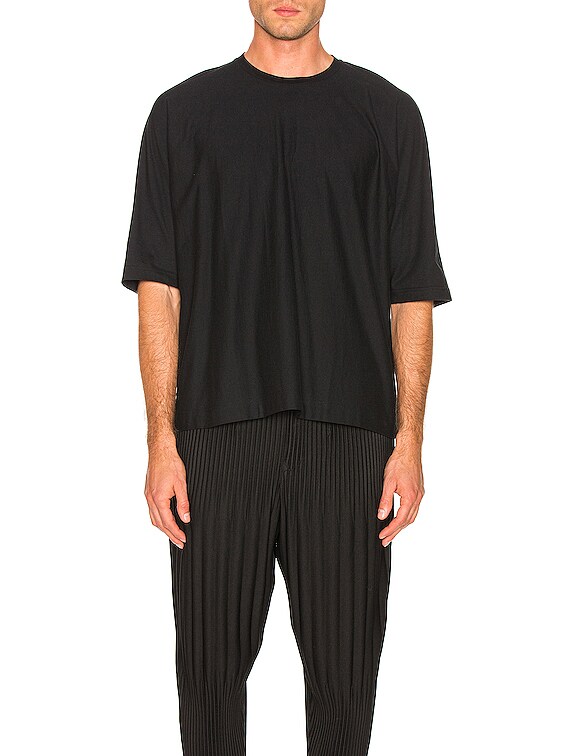 Tシャツ・カットソー HOMME PLISSE' ISSEY MIYAKE 'Release' t-shirt Black HOMME PLISSÉ ISSEY MIYAKE: Black Release-T Basic T-shirt