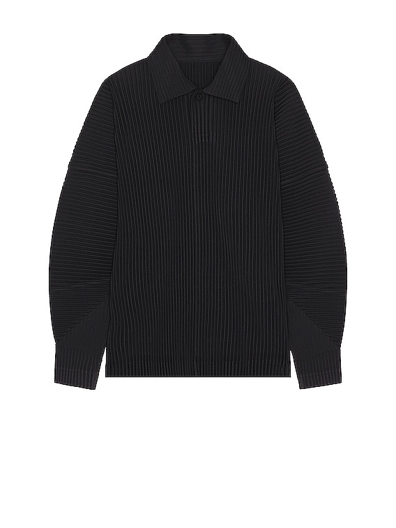 ISSEY MIYAKE HOMME PLISSE ポロシャツ