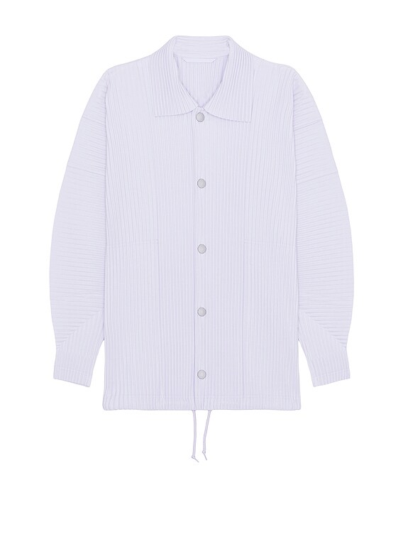 Homme Plisse Issey Miyake Shirt in Soft Lavender | FWRD