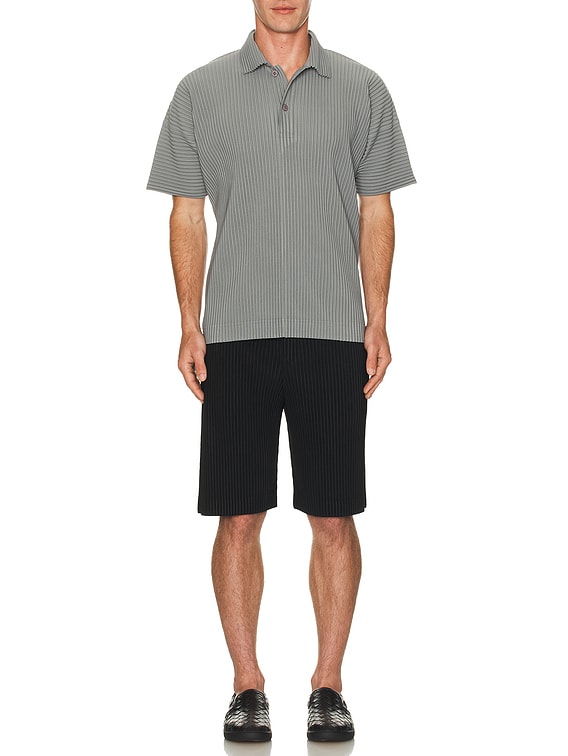 Homme Plisse Issey Miyake シャツ - Warm Grey | FWRD