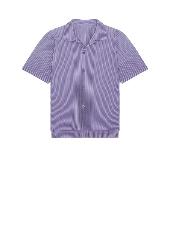Homme Plisse Issey Miyake シャツ - Gray Purple | FWRD