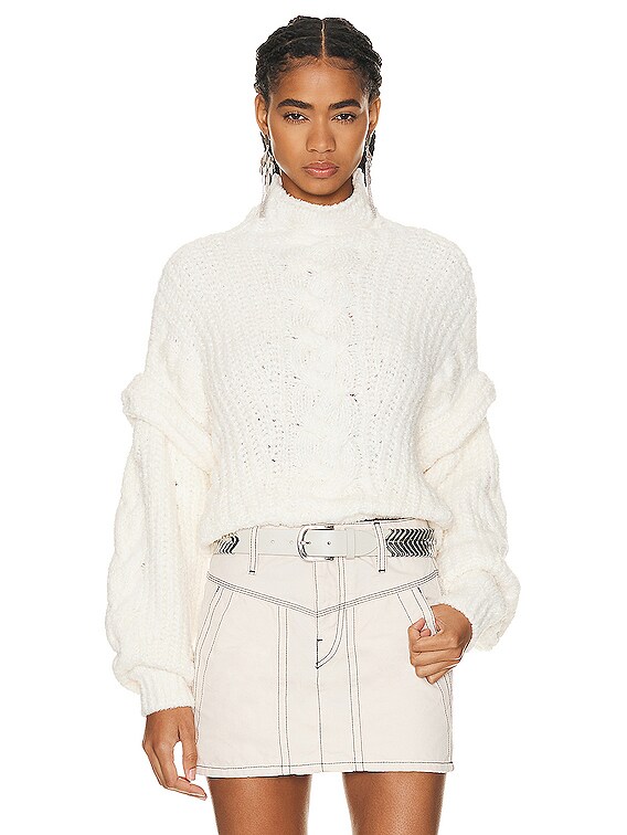 Iro white sweater best sale