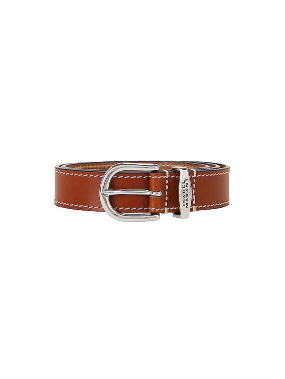 Isabel Marant Zadd Belt in Natural | FWRD