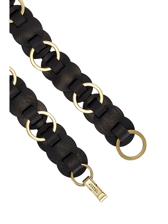 【関税込み】Isabel Marant トープ Lota ベルト ISABEL MARANT Lota ベルト | ブラック | FARFETCH JP