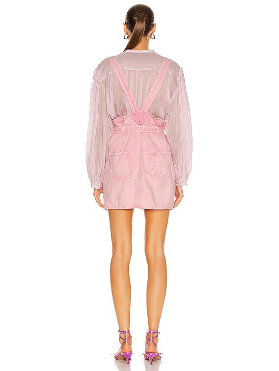 Isabel Marant Dolessa Dress in Light Pink | FWRD
