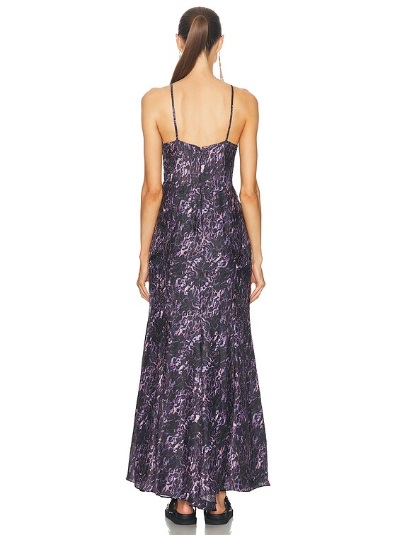 Isabel Marant MANELIA ドレス - Dark Plum | FWRD