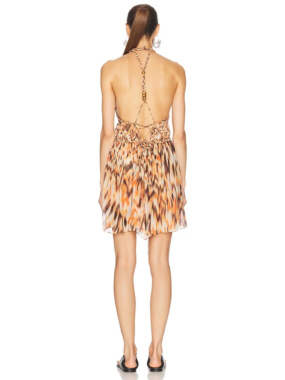 ワンピース Isabel Marant Abito Rozilda In Cotone Stampato Isabel Marant Rozilda Dress in Orange | FWRD