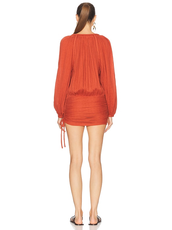 オールインワン・サロペット Isabel Marant 'Jaoni' Dress Isabel Marant Jaoni Dress in Burnt Orange | FWRD