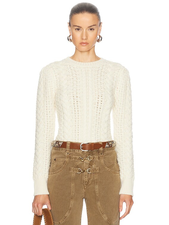 Isabel Marant OTILIA セーター - Ecru | FWRD