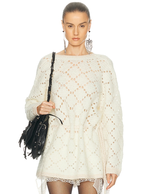 Isabel Marant Merida Sweater in Ecru | FWRD