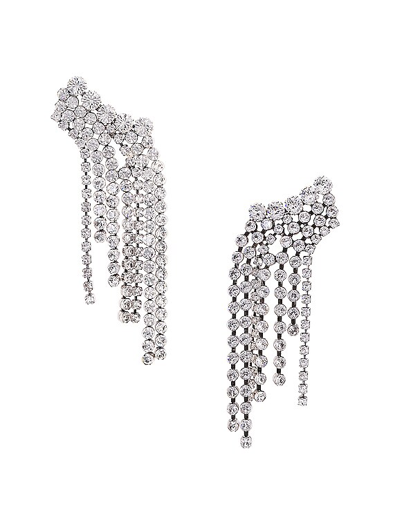 Spotlight drop earrings in silver - Isabel Marant | Mytheresa