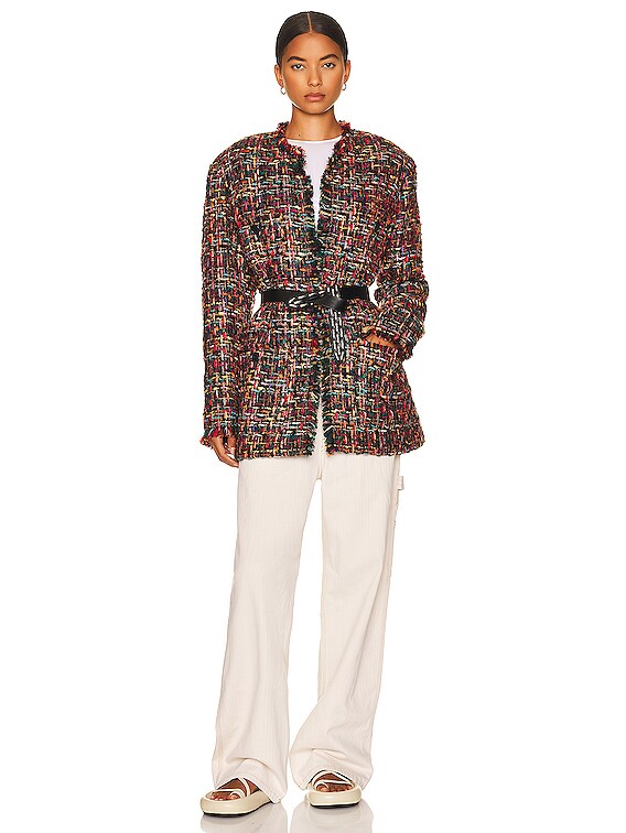 Isabel Marant Dianaza Jacket in Multicolor | FWRD