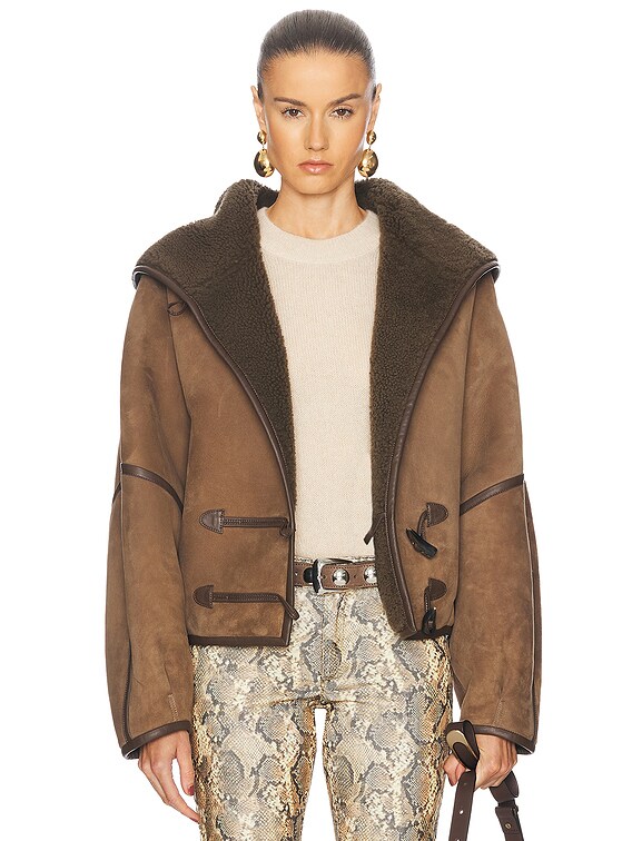 Isabel Marant Amiel Jacket in Bronze | FWRD