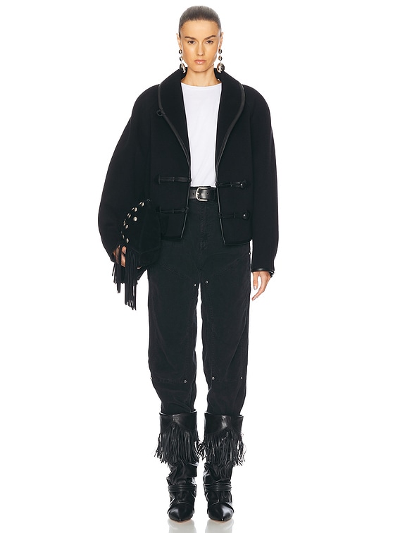 Isabel Marant Idelisa Jacket in Black | FWRD
