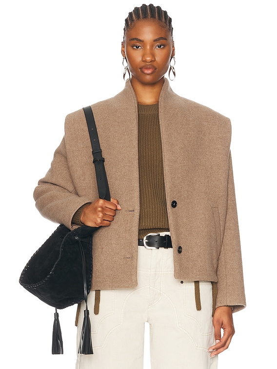 【関税込み】Isabel Marant ベージュ Drogo ジャケット Beige Drogo Jacket by Isabel Marant Etoile on Sale