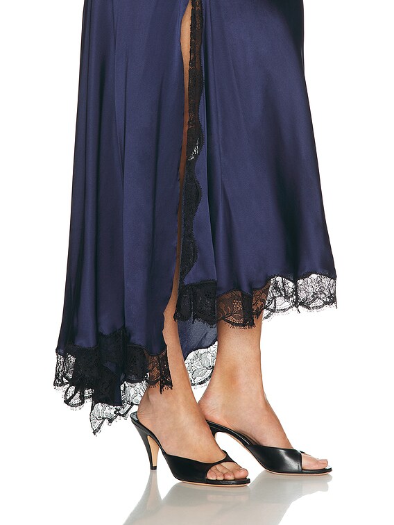 Isabel Marant Alexandra Skirt in Midnight | FWRD Isabel Marant Alexandra Skirt in Midnight | FWRD