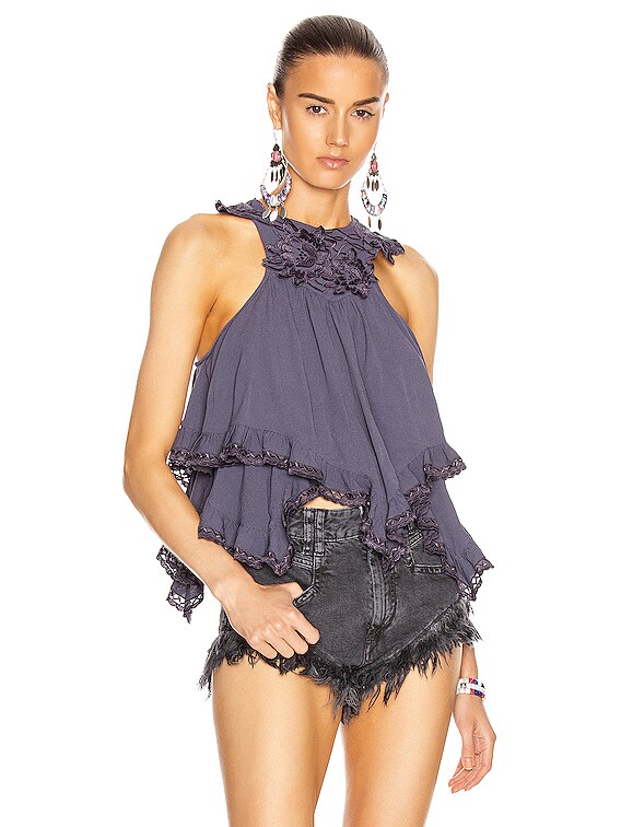 トップス ISABEL MARANT flower bare top トップス ISABEL MARANT flower bare top ISABEL MARANT flower