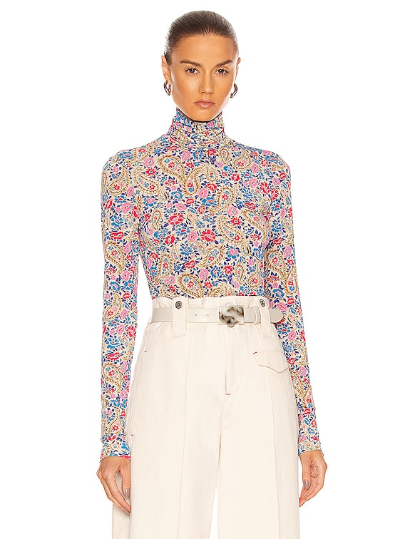 Isabel Marant Lizyela Top in Multicolor | FWRD