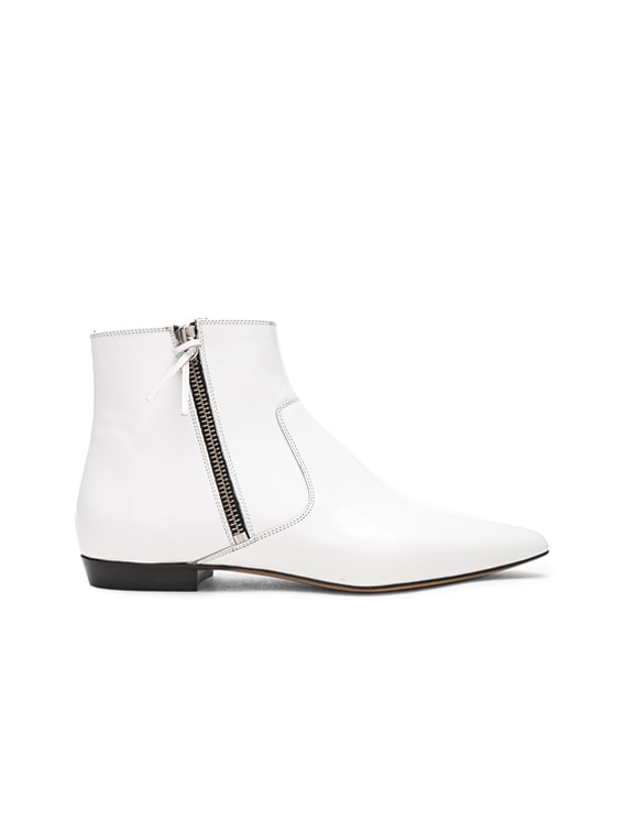 Isabel Marant Leather Dawie Boots in 