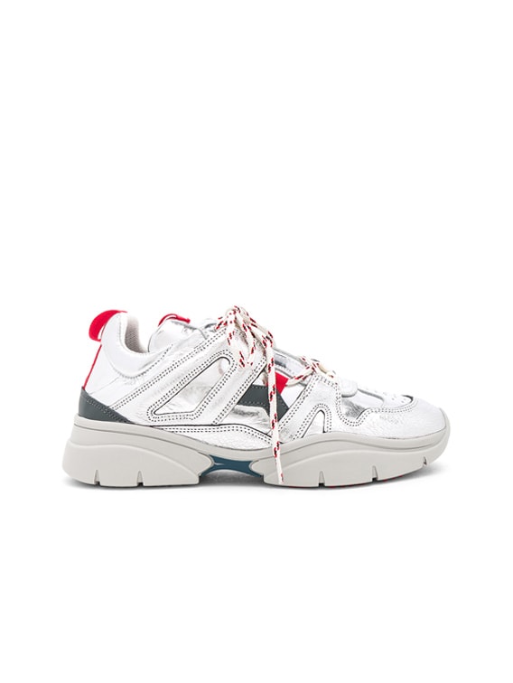 isabel marant sneakers silver