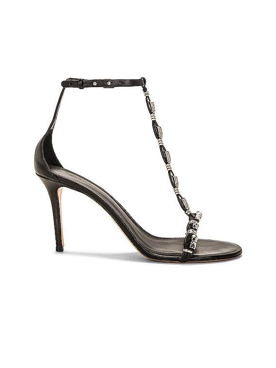 Isabel marant nirvy sandals on sale black