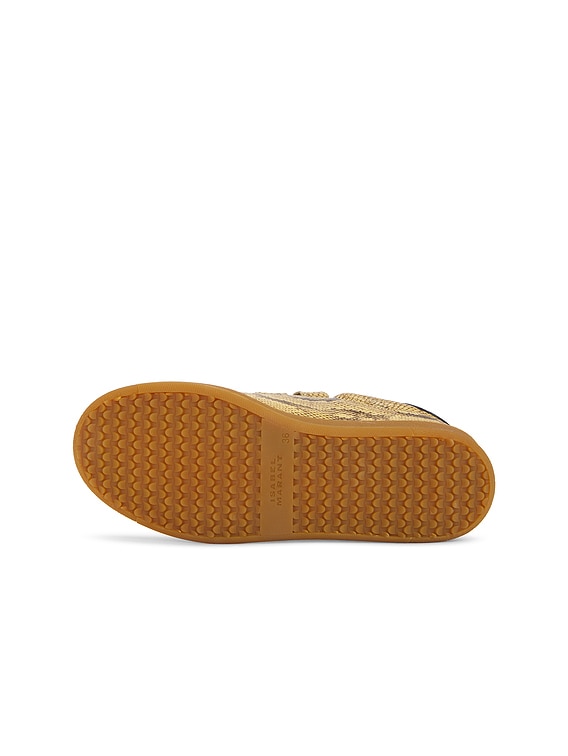 ISABEL MARANT フラットシューズ ISABEL MARANT Fitza fringed leather-trimmed leopard-print