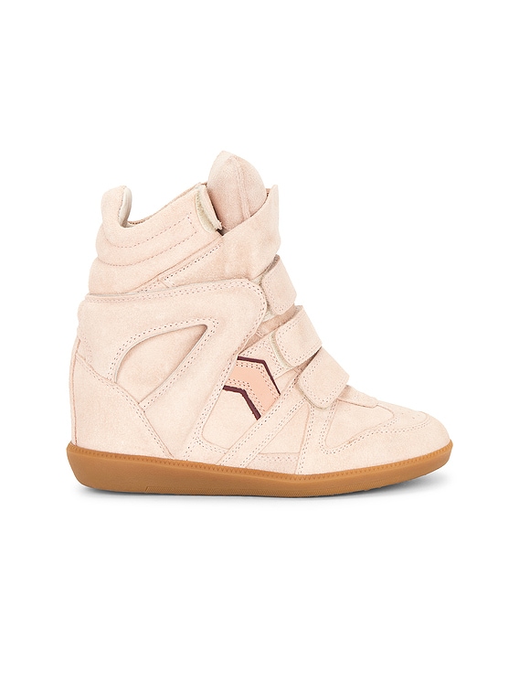 Isabel Marant Bekett Sneaker in Pale Pink & Peach | FWRD
