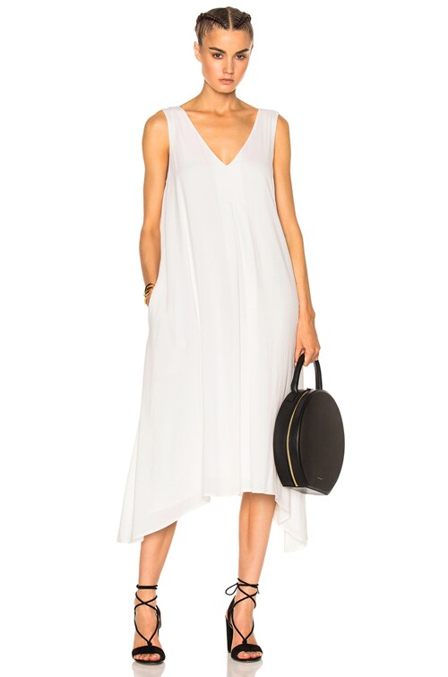 James perse clearance white dress