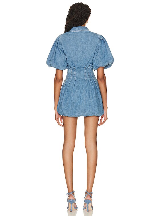 JONATHAN SIMKHAI STANDARD Ciara Denim Shirting Dress in Vatia | FWRD