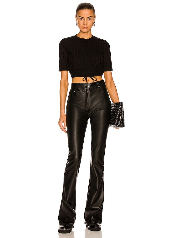 JONATHAN SIMKHAI STANDARD Persephone Top in Black | FWRD