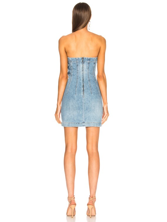 standard grace denim dress Re/Done Women's Trucker Dress priceFilter-below-100 The side slit adds Choose your rental duration:4 Days