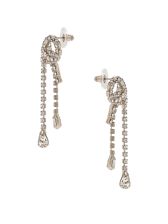 Jennifer Behr Mirabelle Earrings in Crystal | FWRD