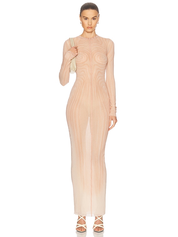 Spiral Long Dress