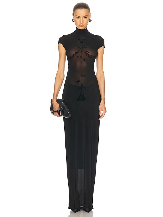 Jean Paul Gaultier Long Dress in Black | FWRD