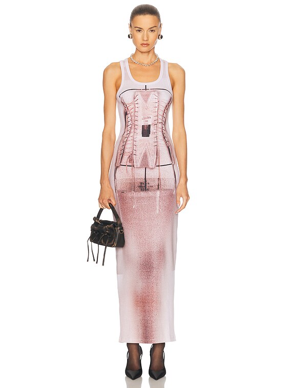 Trompe L'oeil Corset Dress