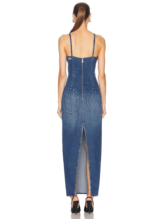 vintage denim dress Dolly & Dotty Classic Penelope Denim Dress