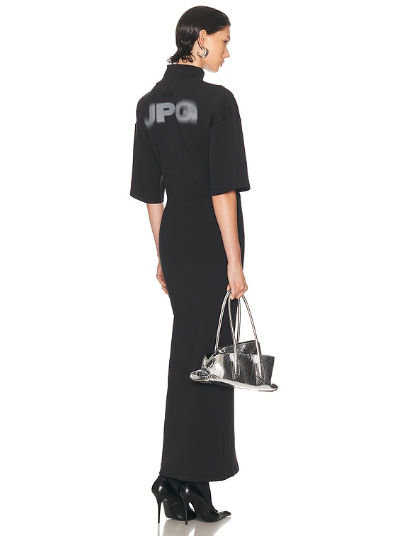 High Neck Long Dress