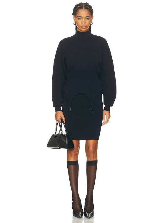 long sleeve shirt mini dress Tawni Long Sleeve Shirt Mini Dress Blue