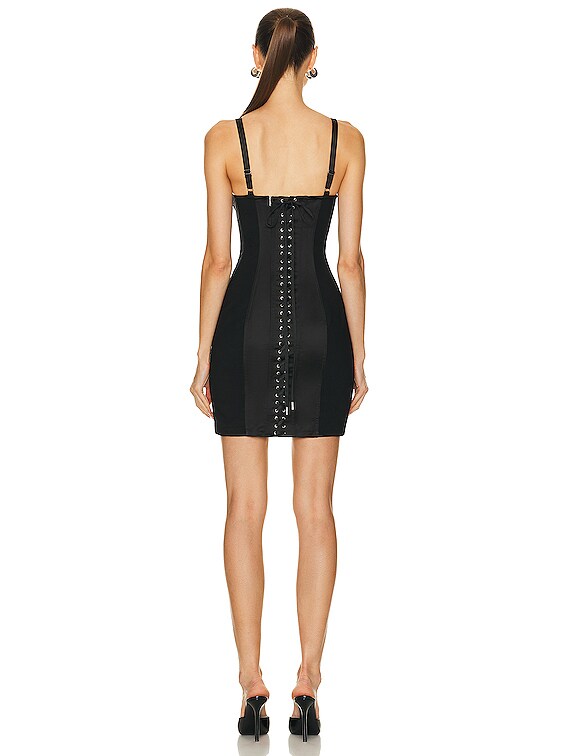 Jean Paul Gaultier Conical Topstitches Sleeveless Dress in