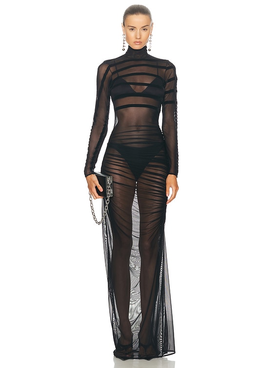 Jean Paul Gaultier Gaultier & Mariniere Turtleneck Draped