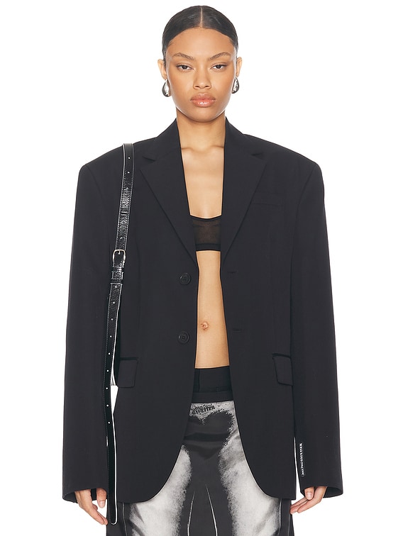Jean Paul Gaultier Tailored Blazer With Body Mariniere