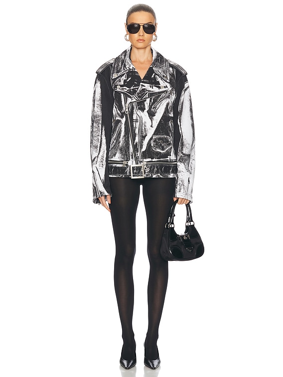 Jean Paul Gaultier Trompe L'oeil Jacket in Black & White | FWRD