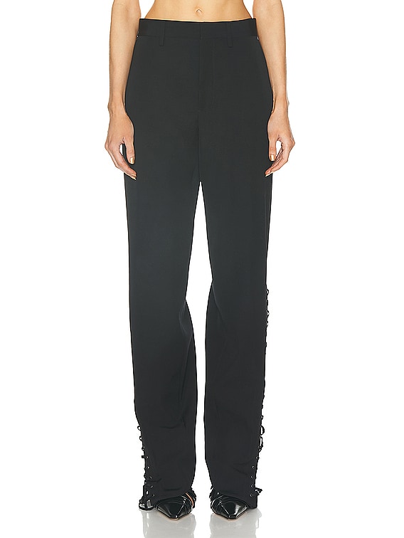 Jean Paul Gaultier Corset Inspired Lacing Pant in Black | FWRD